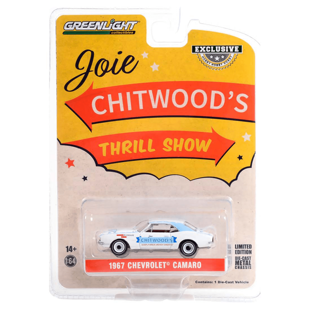 Greenlight - 1967 Chevrolet Camaro - 2022 Joie Chitwood's Series - Top CollectiblesDiecastGreenlight