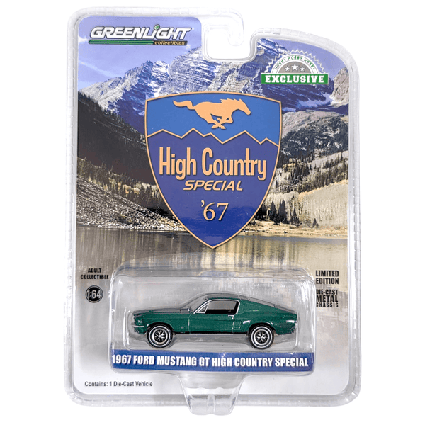 Greenlight - 1967 Ford Mustang GT High Country Special - 2023 *Hobby Exclusive* - Top CollectiblesDiecastGreenlight