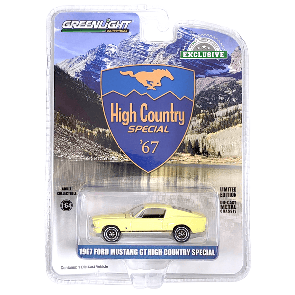Greenlight - 1967 Ford Mustang GT High Country Special - 2023 *Hobby Exclusive* - Top CollectiblesDiecastGreenlight