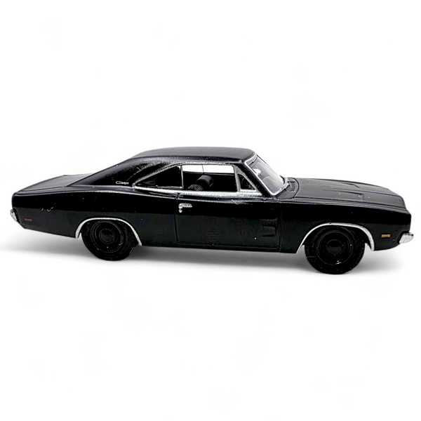 Greenlight - 1968 Dodge Charger - 2008 Black Bandit Series - Top CollectiblesDiecastGreenlight