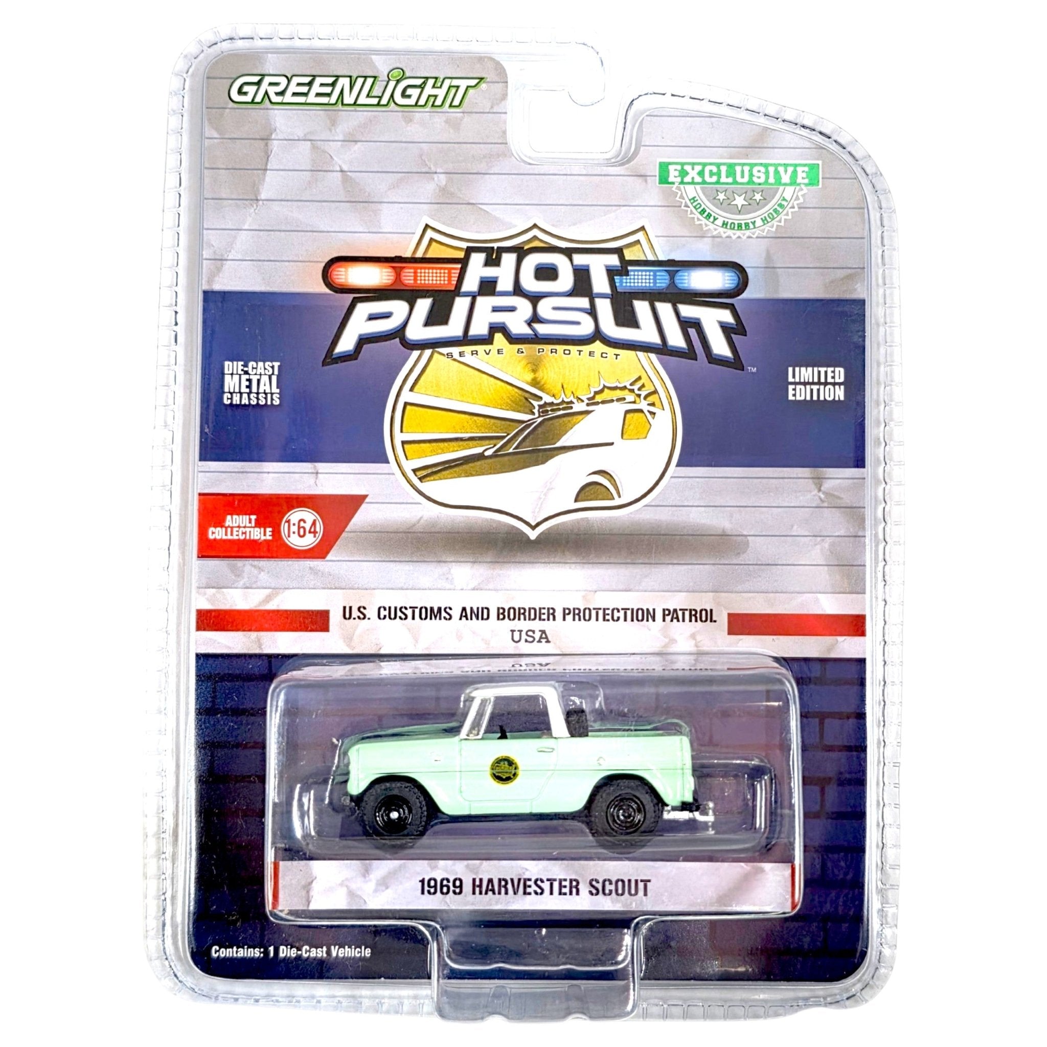 Greenlight - 1969 Harvester Scout - 2025 Hot Pursuit Series *Hobby