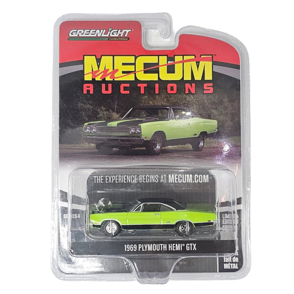 Greenlight - 1969 Plymouth Hemi GTX - 2020 Mecum Auctions Series - Top CollectiblesDiecastGreenlight