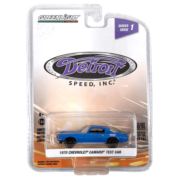 Greenlight - 1970 Chevrolet Camaro Test Car - 2020 Detroit Speed Inc. Series - Top CollectiblesDiecastGreenlight