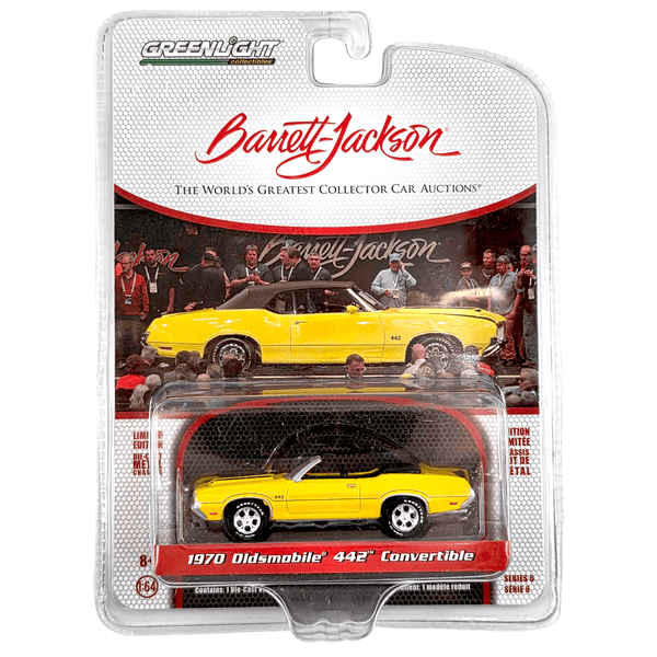 Greenlight - 1970 Oldsmobile 442 Convertible - 2020 Barrett - Jackson Series - Top CollectiblesDiecastGreenlight