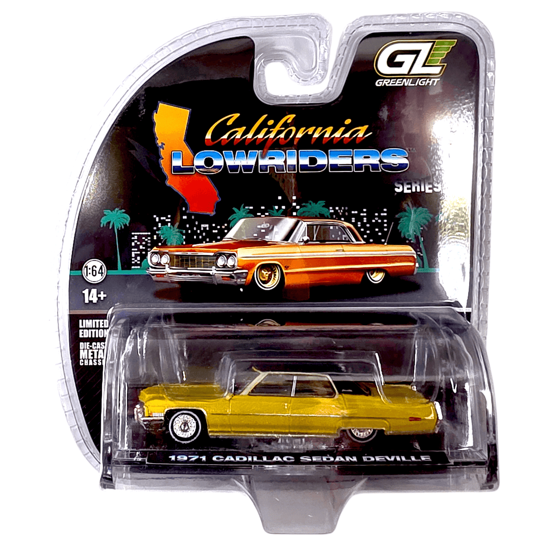 Greenlight - 1971 Cadillac Sedan Deville - 2025 California Lowriders Series - Top CollectiblesDiecastGreenlight