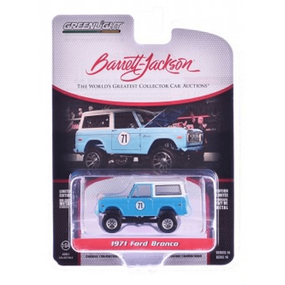 Greenlight - 1971 Ford Bronco - 2025 Barrett - Jackson Series - Top CollectiblesDiecastGreenlight