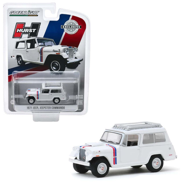 Greenlight - 1971 Jeepster Commando - 2019 Hurst Series *Hobby Exclusive* - Top CollectiblesDiecastGreenlight