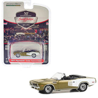 Greenlight - 1971 Plymouth 'Cuda Convertible - 2024 Barrett - Jackson Series - Top CollectiblesDiecastGreenlight