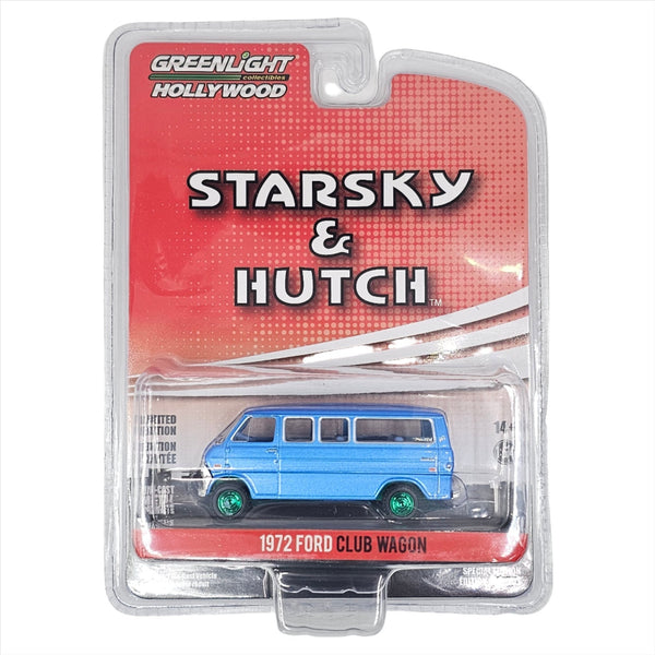 Greenlight - 1972 Ford Club Wagon - 2022 Starsky & Hutch Series *Chase* - Top CollectiblesDiecastGreenlight