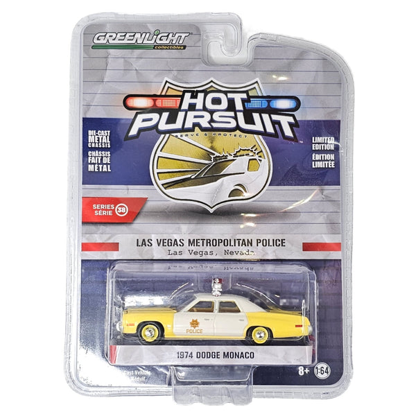 Greenlight - 1974 Dodge Diplomat - 2021 Hot Pursuit Series - Top CollectiblesDiecastGreenlight