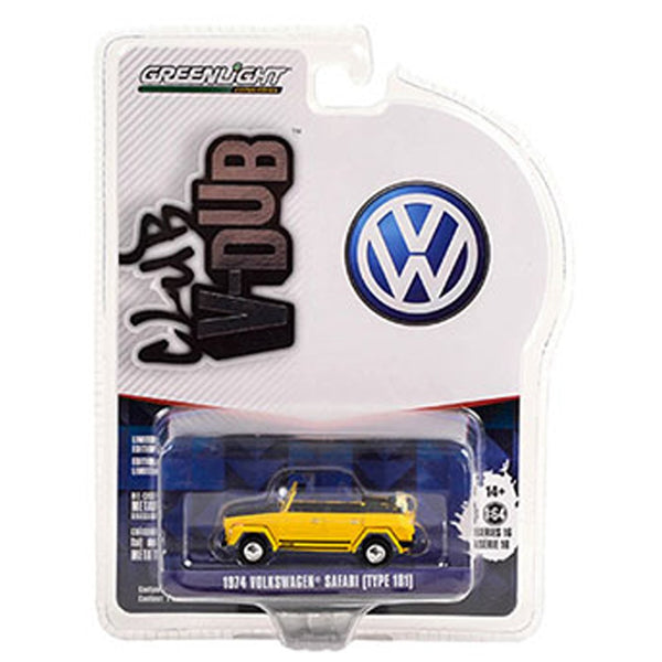 Greenlight - 1974 Volkswagen Safari (Type 181) - 2023 Club V - Dub Series - Top CollectiblesDiecastGreenlight