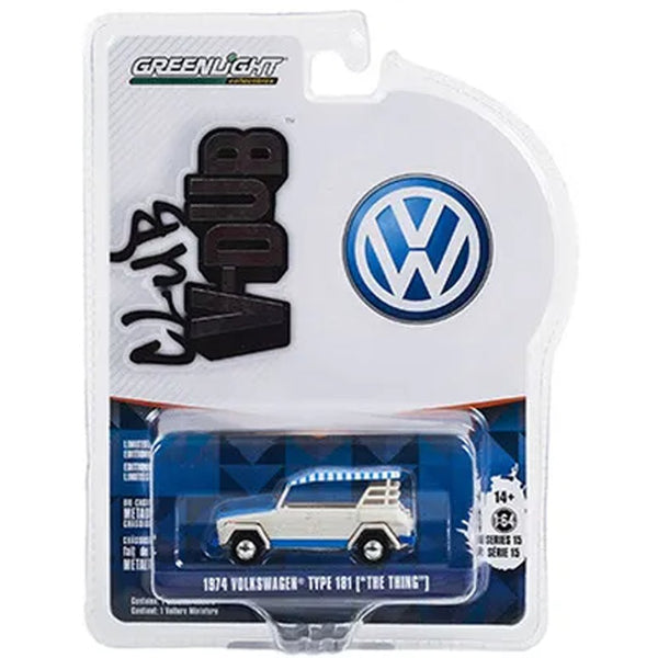 Greenlight - 1974 Volkswagen Type 181 ("The Thing") - 2023 Club V - Dub Series - Top CollectiblesDiecastGreenlight