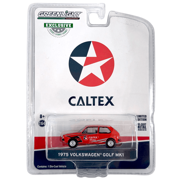 Greenlight - 1975 Volkswagen Golf MK1 "Caltex" - 2019 *Hobby Exclusive* - Top CollectiblesDiecastGreenlight