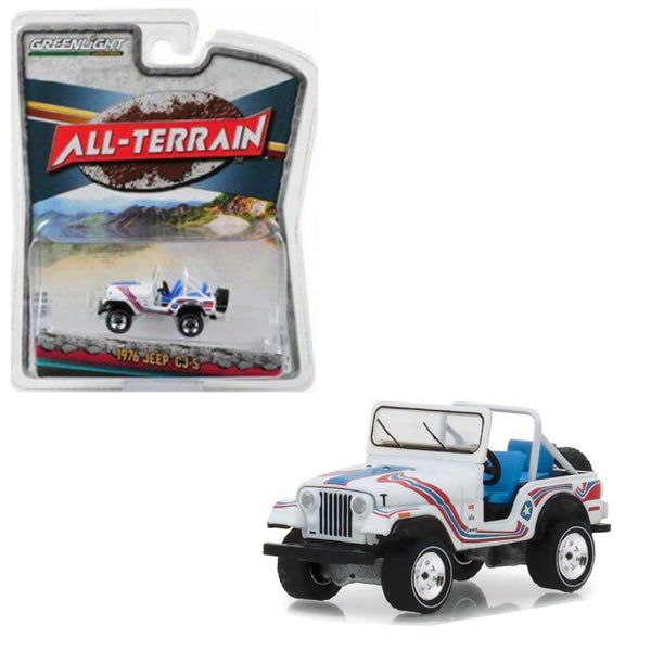 Greenlight - 1976 Jeep CJ - 5 - 2019 All - Terrain Series - Top CollectiblesDiecastGreenlight