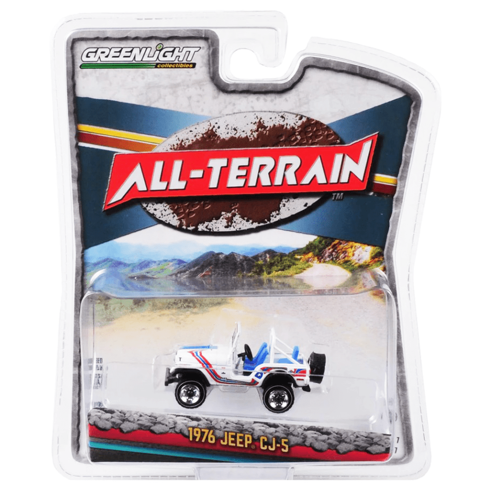 Greenlight - 1976 Jeep CJ - 5 - 2019 All - Terrain Series - Top CollectiblesDiecastGreenlight