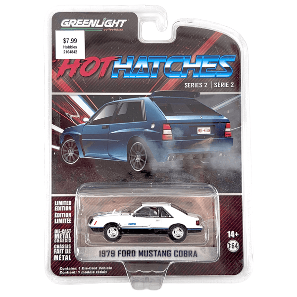 Greenlight - 1979 Ford Mustang Cobra - 2022 Hot Hatches Series - Top CollectiblesDiecastGreenlight