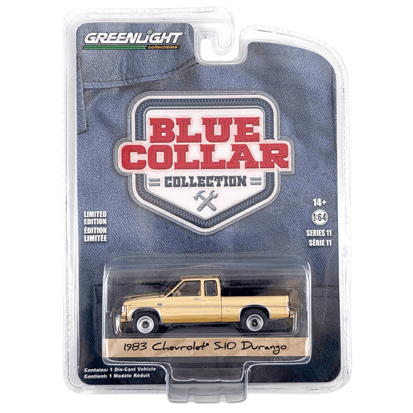 Greenlight - 1983 Chevrolet S - 10 Durango - 2022 Blue Collar Series - Top CollectiblesDiecastGreenlight
