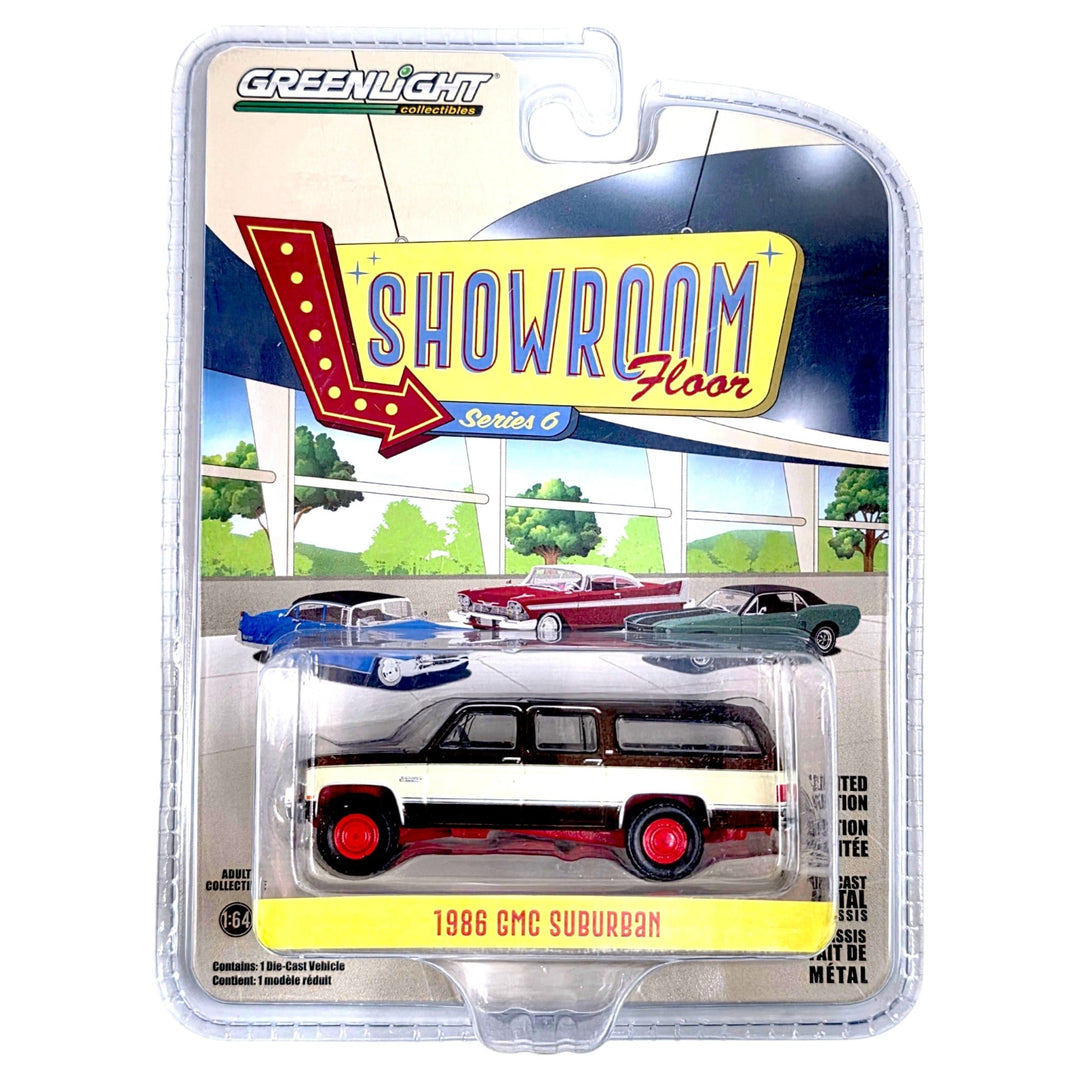 Greenlight - 1986 GMC Suburban - 2024 Showroom Floor Series *Target Exclusive Chase* - Top CollectiblesDiecastGreenlight