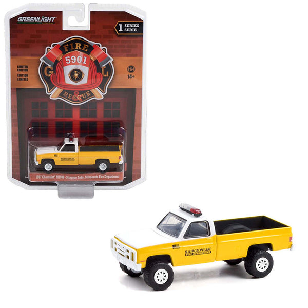 Greenlight - 1987 Chevrolet M1008 - 2021 Fire & Rescue Series *Hobby Exclusive* - Top CollectiblesDiecastGreenlight