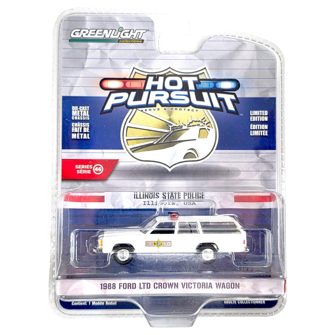 Greenlight - 1988 Ford LTD Crown Victoria Wagon - 2024 Hot Pursuit Series - Top CollectiblesDiecastGreenlight