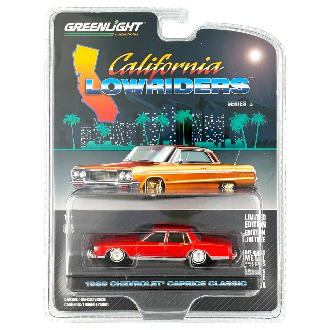 Greenlight - 1989 Chevrolet Caprice - 2023 California Lowriders Series - Top CollectiblesDiecastGreenlight