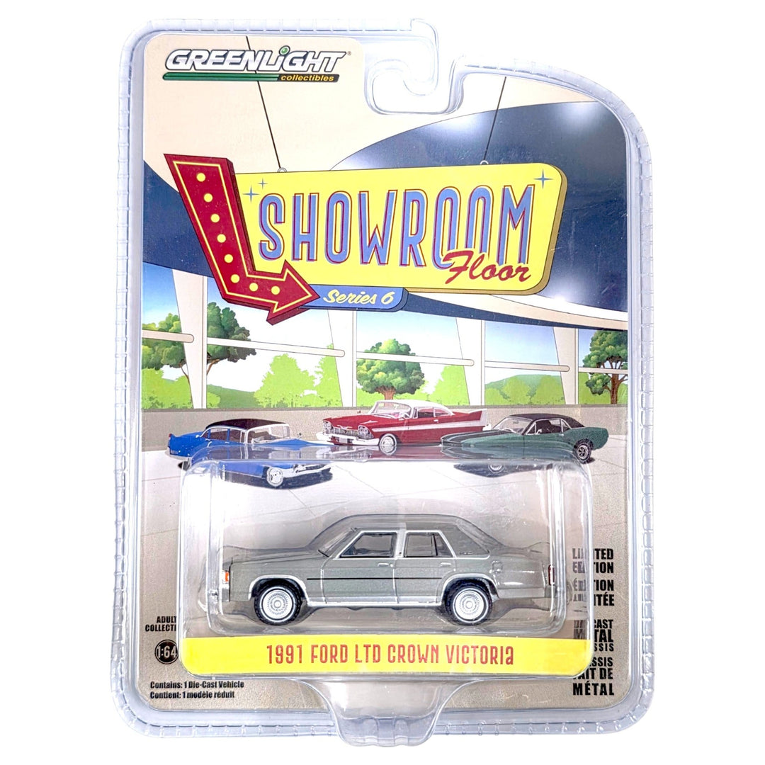 Greenlight - 1991 Ford LTD Crown Victoria - 2024 Showroom Floor Series - Top CollectiblesDiecastGreenlight