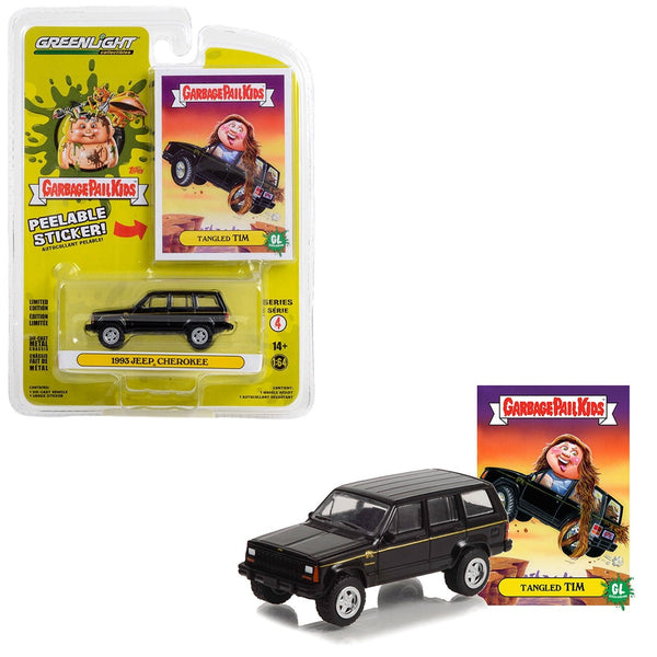 Greenlight - 1993 Jeep Cherokee - 2023 Garbage Pail Kids Series - Top CollectiblesDiecastGreenlight