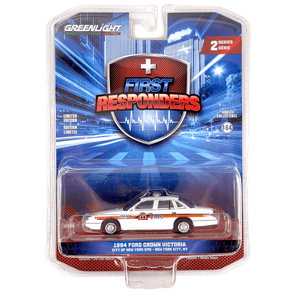 Greenlight - 1994 Ford Crown Victoria - 2025 First Responders Series - Top CollectiblesDiecastGreenlight