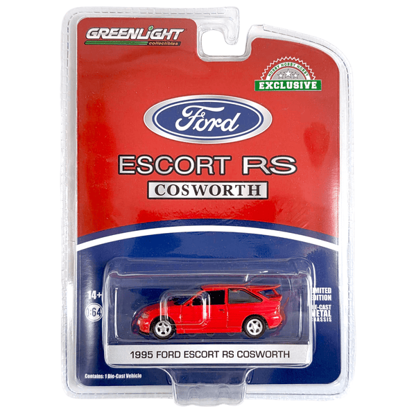 Greenlight - 1995 Ford Escort RS Cosworth - 2022 *Hobby Exclusive* - Top CollectiblesDiecastGreenlight