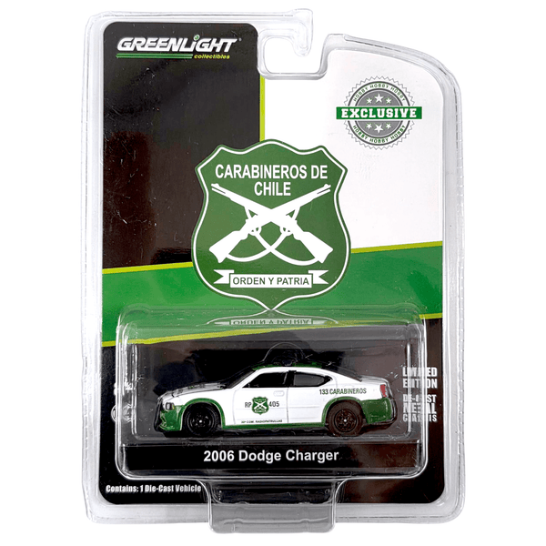 Greenlight - 2006 Dodge Charger Police - 2021 *Hobby Exclusive* - Top CollectiblesDiecastGreenlight