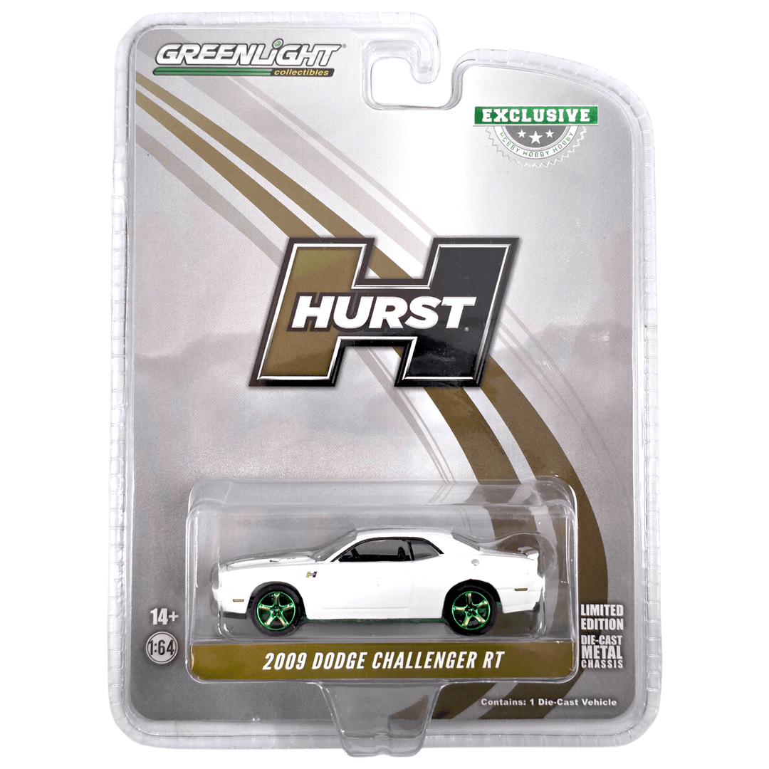 Greenlight - 2009 Dodge Challenger R/T - Hurst Series *Hobby Exclusive - Chase* - Top CollectiblesDiecastGreenlight