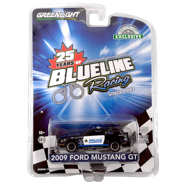 Greenlight - 2009 Ford Mustang GT - 2022 Blueline Racing Series *Hobby Exclusive* - Top CollectiblesDiecastGreenlight