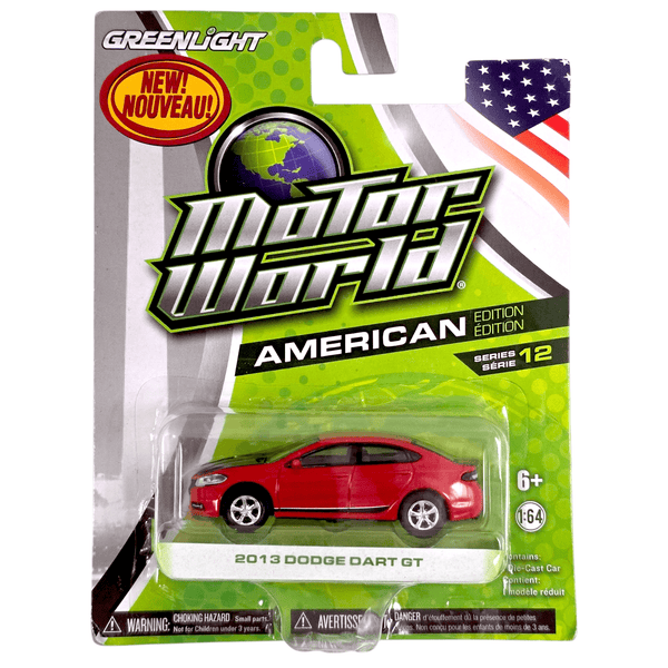 Greenlight - 2013 Dodge Dart GT - 2014 Motor World Series - Top CollectiblesDiecastGreenlight