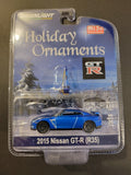 Greenlight - 2015 Nissan GT - R (R35) - 2017 Holiday Ornaments Series - Top CollectiblesDiecastGreenlight