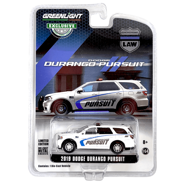 Greenlight - 2019 Dodge Durango Pursuit - 2019 *Hobby Exclusive* - Top CollectiblesDiecastGreenlight