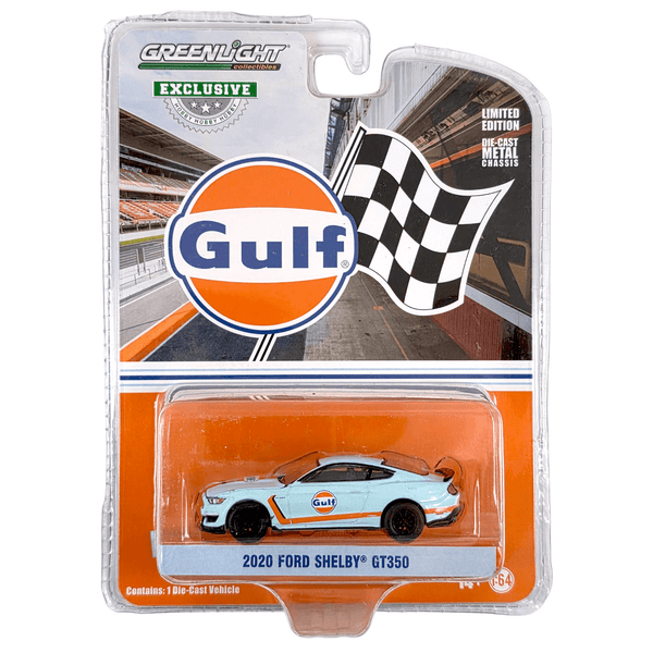 Greenlight - 2019 Ford Shelby GT350 "Gulf" - 2023 *Hobby Exclusive* - Top CollectiblesDiecastGreenlight