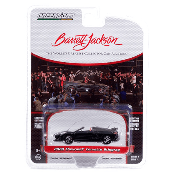 Greenlight - 2020 Chevrolet Corvette Stingray - 2021 Barrett - Jackson Series - Top CollectiblesDiecastGreenlight