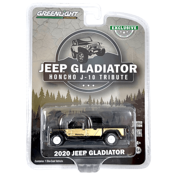 Greenlight - 2020 Jeep Gladiator Honcho J - 10 Tribute - 2021 *Hobby Exclusive* - Top CollectiblesDiecastGreenlight