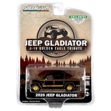 Greenlight - 2020 Jeep Gladiator J - 10 Golden Eagle Tribute - 2022 *Hobby Exclusive* - Top CollectiblesDiecastGreenlight