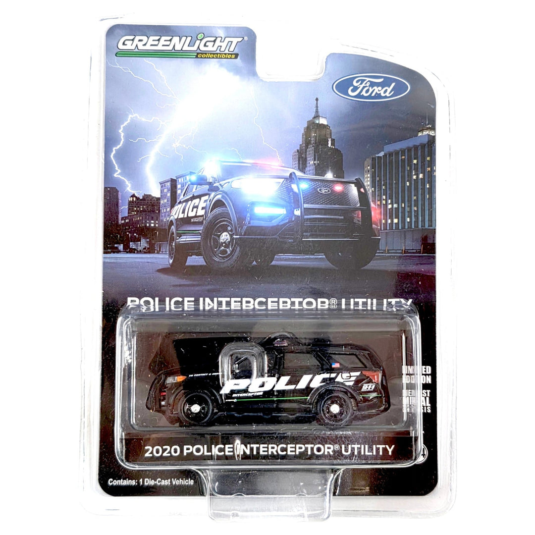 Greenlight - 2020 Police Interceptor Utility - 2019 *Promo Edition* - Top CollectiblesDiecastGreenlight
