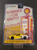 Greenlight - 2021 Chevrolet Corvette Stingray Coupe - 2021 Running on Empty Series 13 - Top CollectiblesDiecastGreenlight