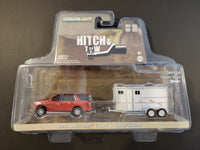 Greenlight - 2021 Chevrolet Tahoe & Horse Trailer - 2021 Hitch & Tow Series - Top CollectiblesDiecastGreenlight