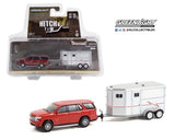 Greenlight - 2021 Chevrolet Tahoe & Horse Trailer - 2021 Hitch & Tow Series - Top CollectiblesDiecastGreenlight