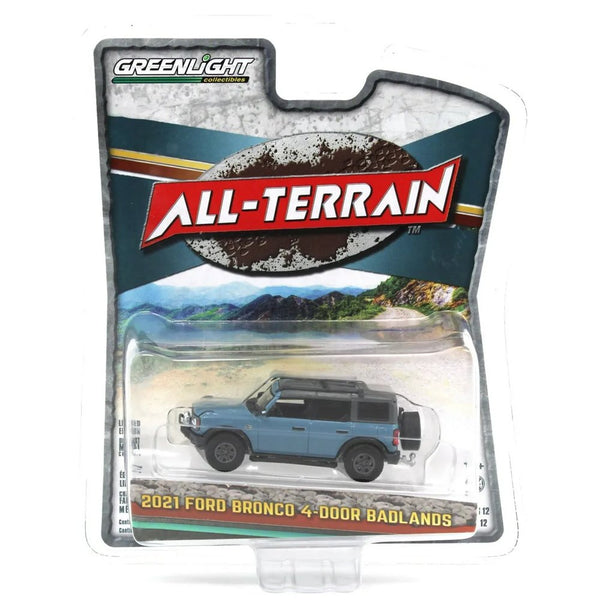 Greenlight - 2021 Ford Bronco 4 - Door Badlands - 2022 All - Terrain Series 12 - Top CollectiblesDiecastGreenlight