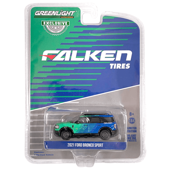 Greenlight - 2021 Ford Bronco Sport "Falken" - 2021 *Hobby Exclusive* - Top CollectiblesDiecastGreenlight