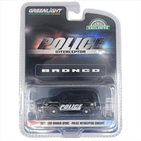 Greenlight - 2021 Ford Bronco Sport - Police Interceptor Concept - 2022 - Top CollectiblesDiecastGreenlight