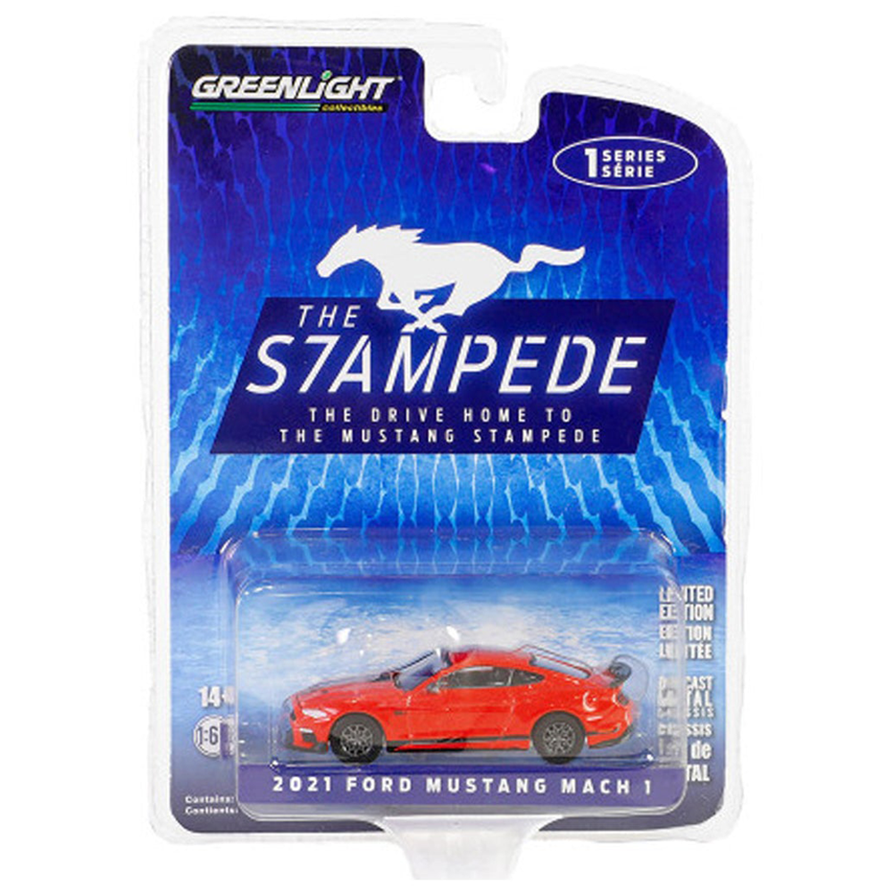 Greenlight - 2021 Ford Mustang Mach 1 - 2024 The Stampede Series - Top CollectiblesDiecastGreenlight
