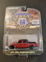 Greenlight - 2021 Jeep Gladiator Willys - 2022 Battalion 64 Series - Top CollectiblesDiecastGreenlight