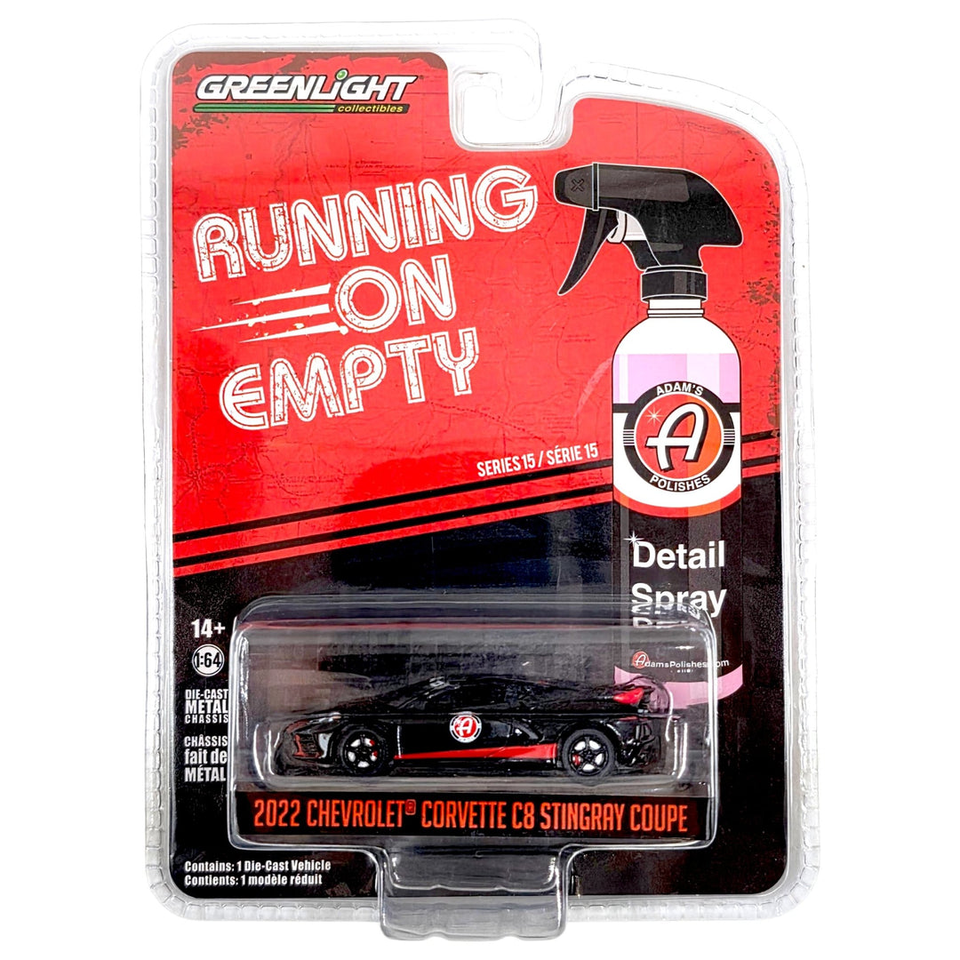 Greenlight - 2022 Chevrolet Corvette C8 Stingray Coupe - 2023 Running on Empty Series 15 - Top CollectiblesDiecastGreenlight