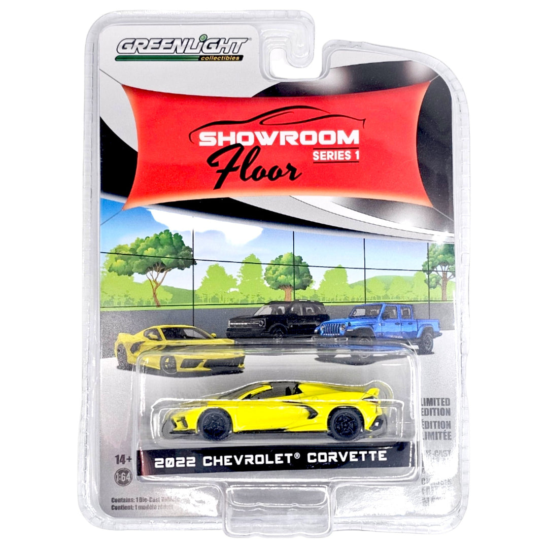 Greenlight - 2022 Chevrolet Corvette Convertible - 2022 Showroom Floor Series 1